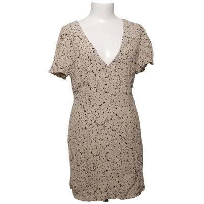 Robe (Beige, Noir) de Pacific Republic Pull & Bear Viscose