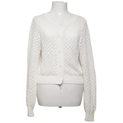 Cardigan (Hvid) fra NA-KD Bomuld, Polyester