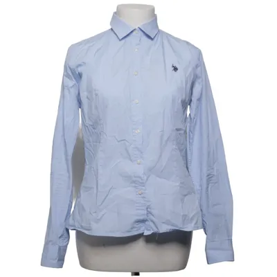 Shirt (Blue, White) from U.S. Polo Assn. Cotton