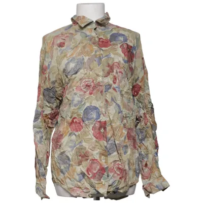 Blus (Beige, Flerfärgad) från Getti by Lena Liljegren Viskos