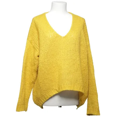 Pull-over (Jaune) de Your&Self Acrylique, Mohair, Polyamide, Laine