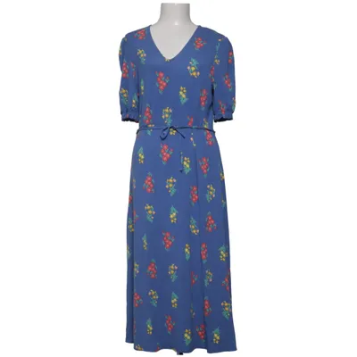 Dress (Blue, Multicolored) from Marks & Spencer Elastane, Viscose