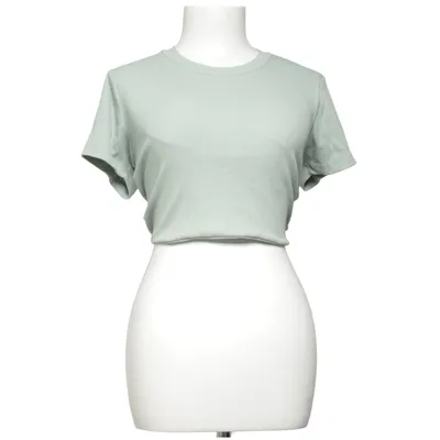 Crop top (AA32-JADE) de Aiki Keylook Coton, Élasthane