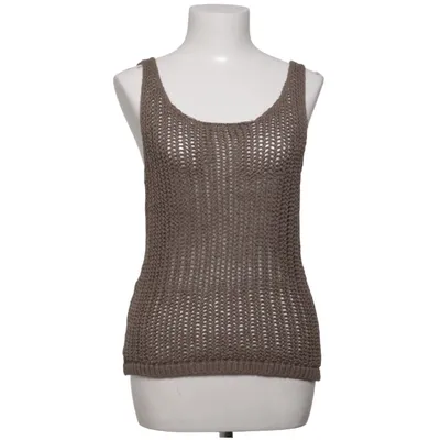 Tank Top (Beige) from Mango Cotton, Polyester