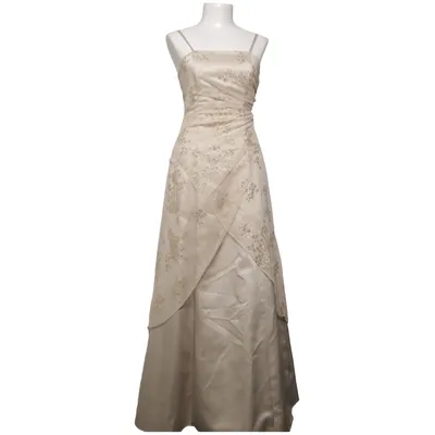 Evening gown (Beige) from Morgan & Co Acetate, Nylon, Polyester