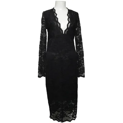 Kjole (Sort) fra Ganni Elastan, Polyamid, Polyester, Viscose