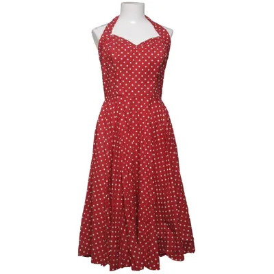 Robe dos-nu (Rouge, Blanc) de Vivien Holloway Coton