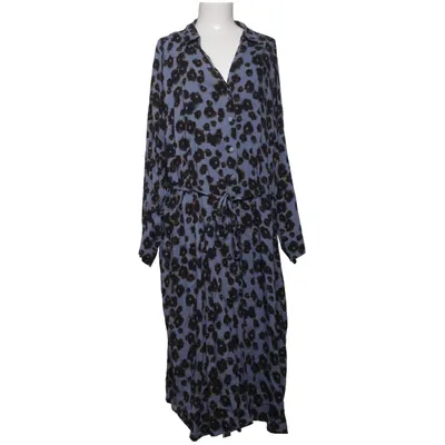 Shirt dress (Blue, Black, Brown) from XLNT by KappAhl Viscose