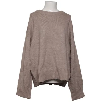 Tröja (Round Neck Wool Blend Knitted Sweater) från NA-KD Alpackaull, Elastan, Polyamid, Polyester
