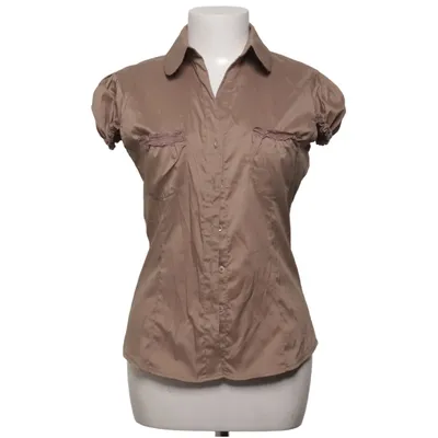 Korte mouwen shirt (Beige) van Berge Katoen, Elastaan, Polyamide
