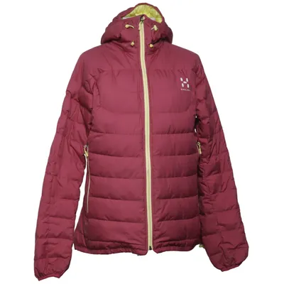 Daunenjacke (Pink, Gelb) von Haglöfs Daune, Feder, Recyceltes Polyester