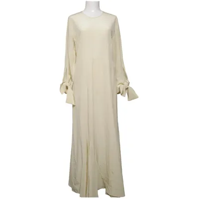 Maxi jurk (Beige) van Dorothee Schumacher Zijde, Viscose