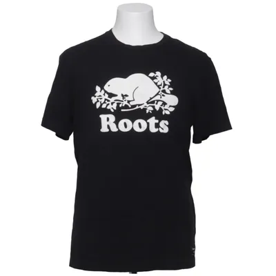 T-shirt (Black) from Roots Organic cotton