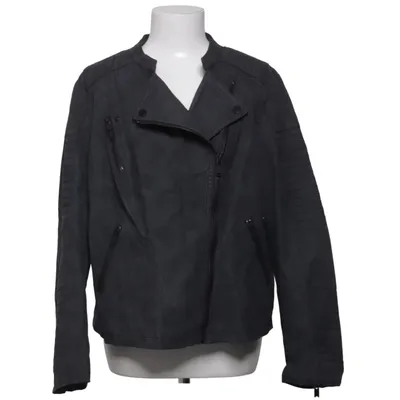 Bikerjacka (Grå) från ONLY Carmakoma Polyester, Polyuretan, Viskos