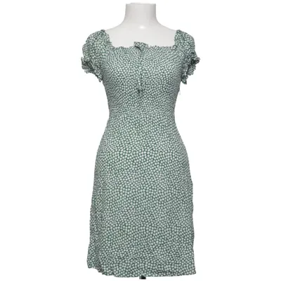 Dress (Green, White) from Kilibbi Viscose