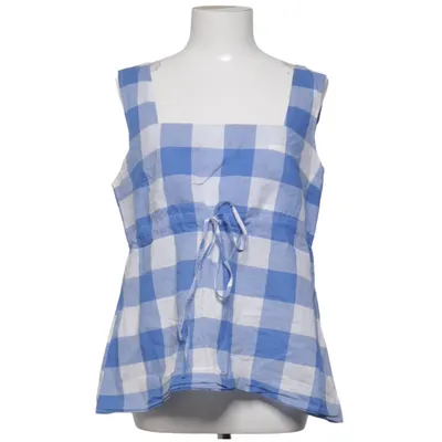 Tanktop  (Blå, Hvid) fra GANT Bomuld