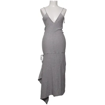 Maxikleid (Silber) von Beatrice San Francisco Acryl, Baumwolle