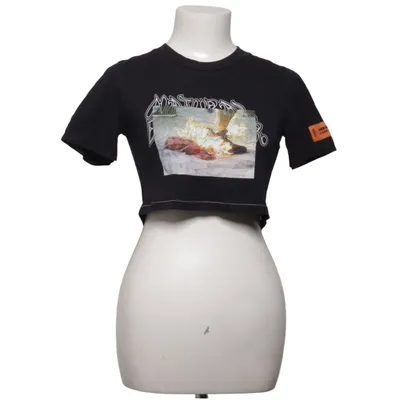 Crop top (Sort) fra Heron Preston Bomuld, Elastan
