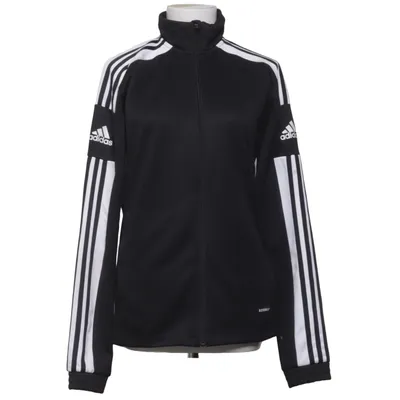 Träningsjacka (Svart, Vit) från Adidas Återvunnen polyester