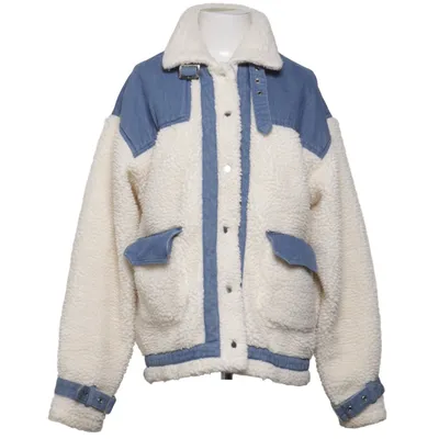 Jacka (Blå, Vit) från Missguided Bomull, Polyester