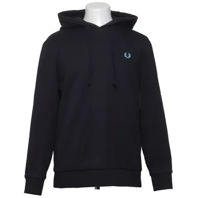 Huvtröja (Svart) från Fred Perry Bomull, Elastan, Polyester