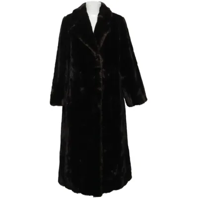 Winter coat (Brown) from Couture Hélène Acrylic, Cotton