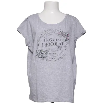 T-shirt (Gray) from Sani Blu Cotton, Elastane