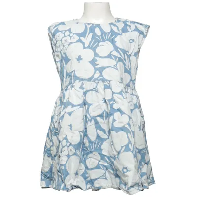 Kleid (Blau, Weiß, Mehrfarbig) von Marimekko x Uniqlo Baumwolle
