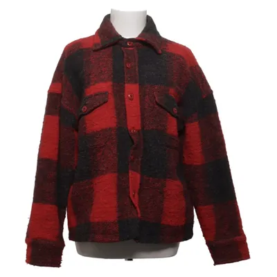Surchemise (Rouge, Noir) de Anine Bing Acrylique, Polyester, Laine