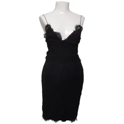 Cocktailkleid (Schwarz) von Make Way Baumwolle, Polyamid, Polyester, Viskose