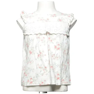 Dress (White, Multicolored) from Newbie by KappAhl Cotton
