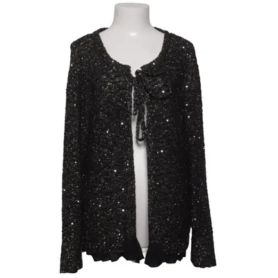 Cardigan (Black) from Isolde Acrylic, Polyamide, Polyester