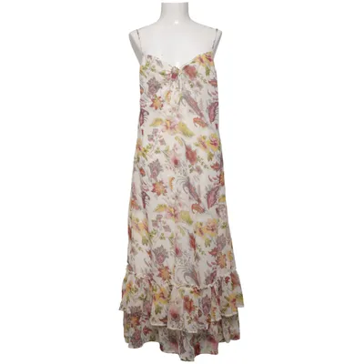 Robe longue (Blanc, Multicolore) de Zoul Polyester, Viscose