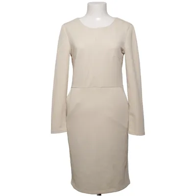 Kjole (Beige) fra Naoko Polyester, Viscose