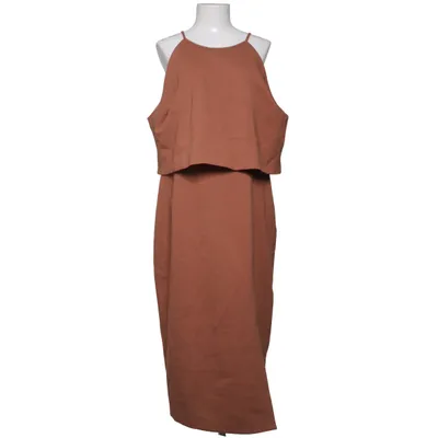 Robe (Marron) de Lavish Alice Coton, Élasthane, Polyamide