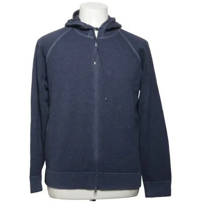 Huvtröja (Blå) från Gran Sasso Kashmir, Viskos, Ull