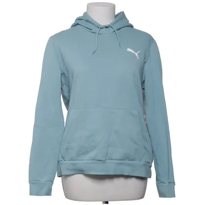 Hættetrøje (Turkis) fra Puma Bomuld, Polyester