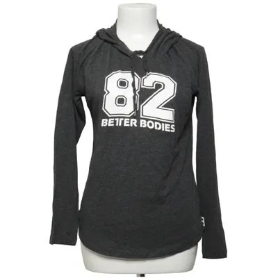 Sweat à capuche (Gris) de Better Bodies Coton, Polyester