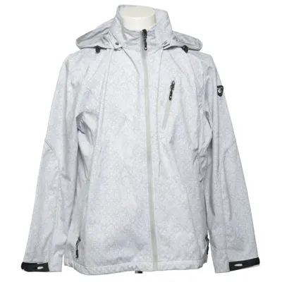 Outdoor jas (Wit, Grijs) van Linea Primero Polyester, Polyurethaan