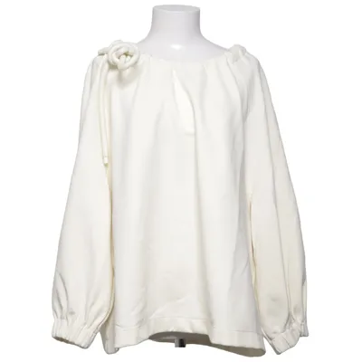 Collegetröja (Gul) från Carin Wester Bomull, Polyamid, Viskos