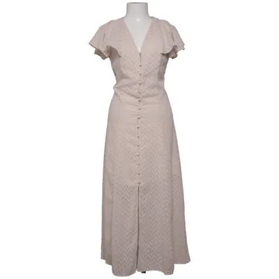 Maxi jurk (Beige) van Zara Polyester
