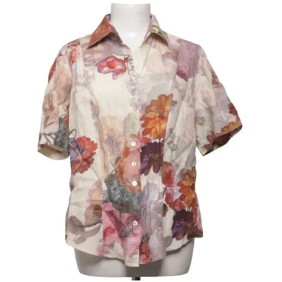 Chemise à manches courtes (Beige, Multicolore) de Nadine H Lin