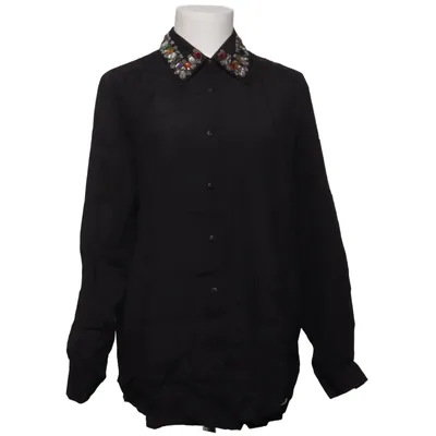 Shirt (Zwart) van Jennifer Collection Viscose