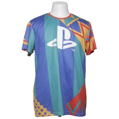 T-shirt (Bleu, Multicolore) de Playstation Polyester