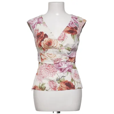 Top (Hvid, Flerfarvet) fra Karen Millen Acetat, Elastan, Polyamid