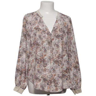 Blouse (Beige, Multicolored) from Ema Blue's Polyester