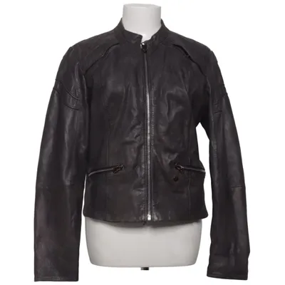 Læderjakke (3301) fra G-Star Raw Bomuld, Læder, Polyester
