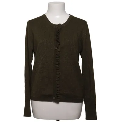 Cardigan (Vert) de Pulz Fibre métallique, Viscose