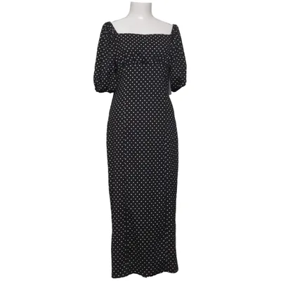 Klänning (Svart, Vit) från Bubbleroom Elastan, Återvunnen polyester