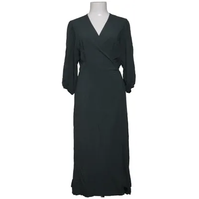 Slå-om-kjole (Grøn) fra Edited Polyester, Viscose